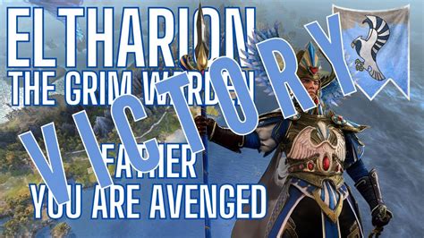 total war warhammer 3 short victory|Legendary Eltharion Campaign .